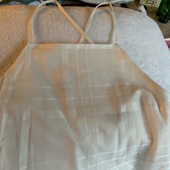 Theory Amalay Top in Sheer Plaid - Picture 5 of 10